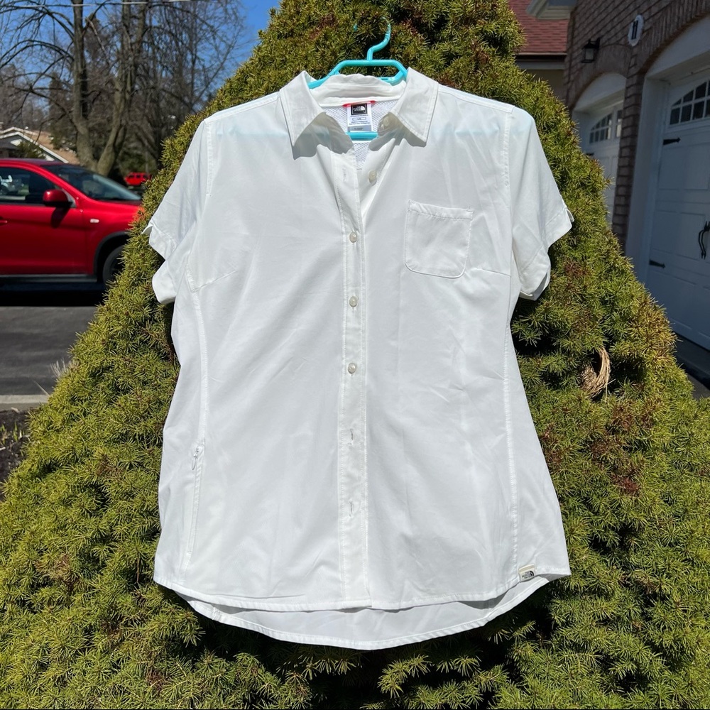 the North Face hiking shirt